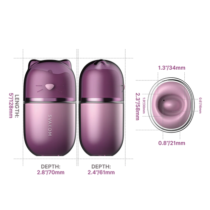 Klitty Triple Action Sucking Licking Vibrator with App Control