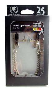 Adjustable Broad Tip Clamps With Chain