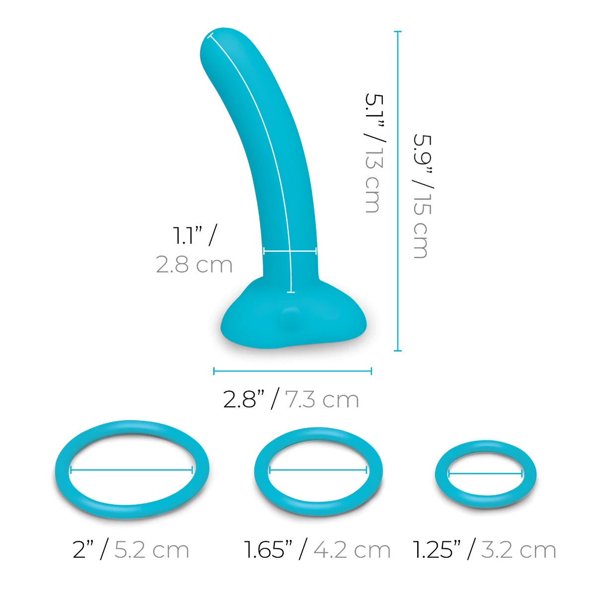 The Every-Body Strap-On Harness Kit with 6 Inch Silicone Dildo