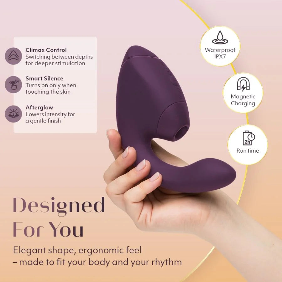 Next Duo Dual Stimulation Air Pulse and G-Spot Vibrator As You Like It Next Duo Dual Stimulation Air Pulse and G-Spot Vibrator As You Like It