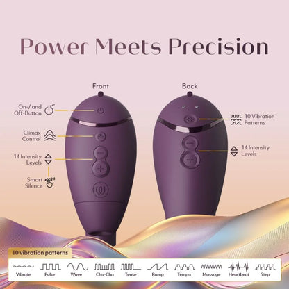 Next Duo Dual Stimulation Air Pulse and G-Spot Vibrator