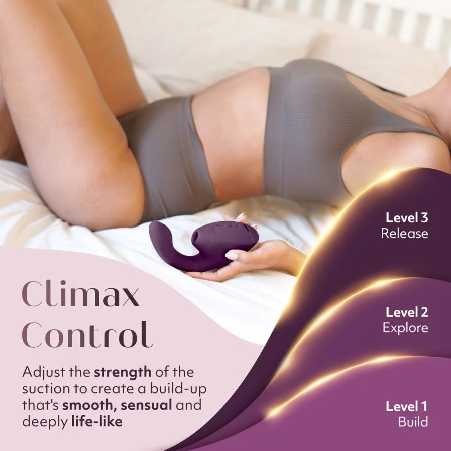 Next Duo Dual Stimulation Air Pulse and G-Spot Vibrator As You Like It Next Duo Dual Stimulation Air Pulse and G-Spot Vibrator As You Like It