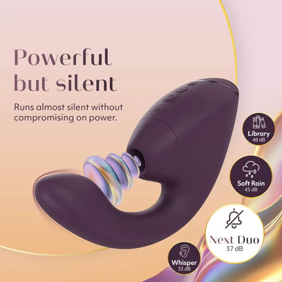 Next Duo Dual Stimulation Air Pulse and G-Spot Vibrator As You Like It Next Duo Dual Stimulation Air Pulse and G-Spot Vibrator As You Like It