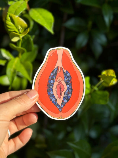 Fruit Vulva Stickers