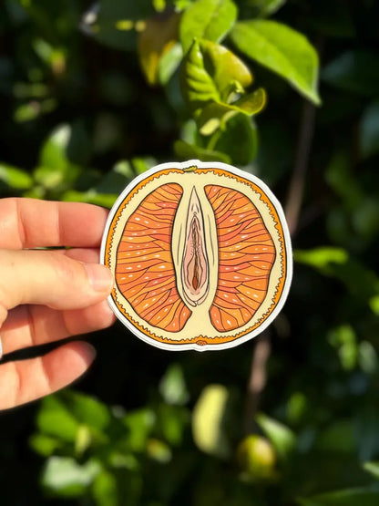 Fruit Vulva Stickers