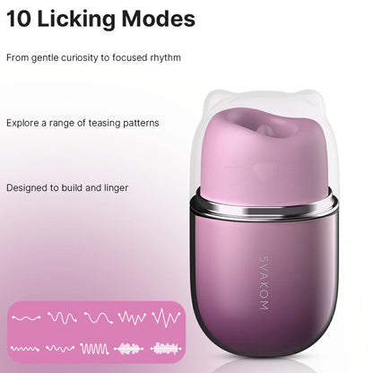 Klitty Triple Action Sucking Licking Vibrator with App Control