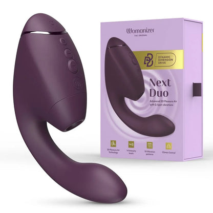 Next Duo Dual Stimulation Air Pulse and G-Spot Vibrator