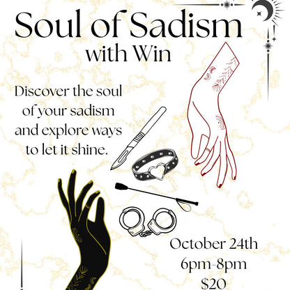 Soul of Sadism with Win-Eugene - 25 Oct 2025