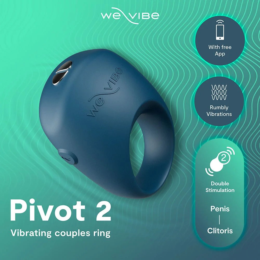 Pivot 2 App-Controlled Ring by We-Vibe As You Like It Pivot 2 App-Controlled Ring by We-Vibe As You Like It