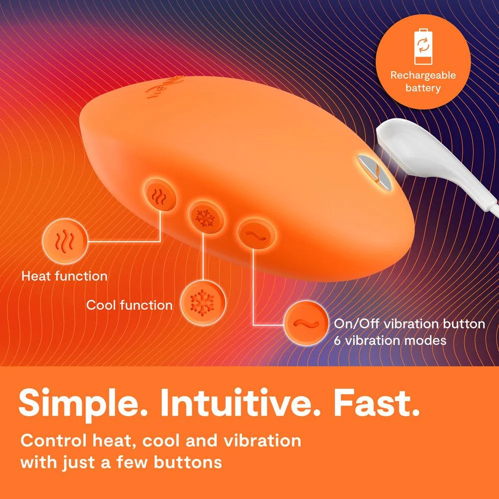 Temp Heating and Cooling Vibrator
