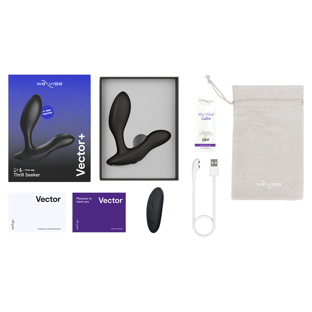 Vector+ Adjustable Prostate Vibrator