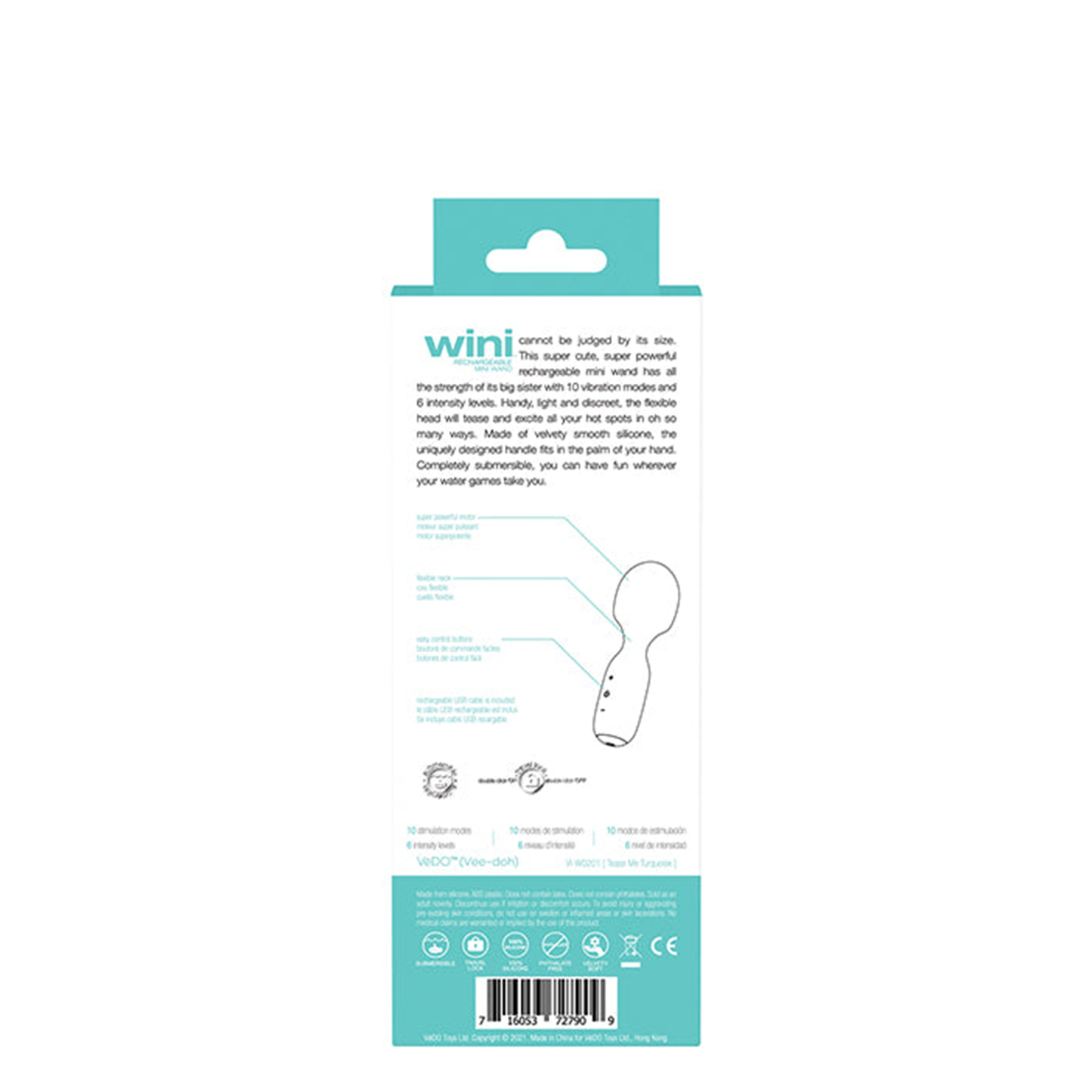 Wini Rechargeable Mini Wand