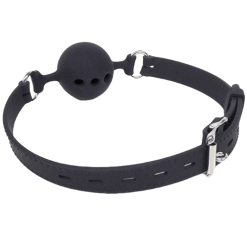 Breathable All Silicone Ball Gag