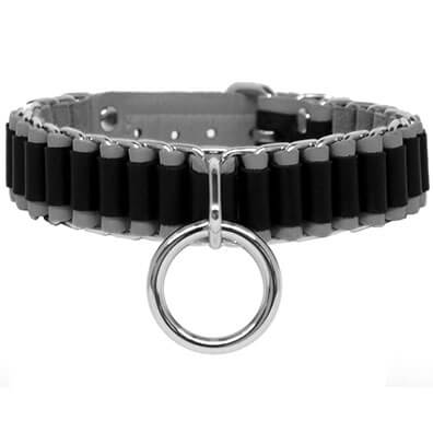 Leather Loop Bondage Collar