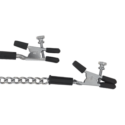Alligator Tip Clamps with Chain
