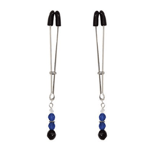 Adjustable Tweezer Clamps w/ Glass Beads