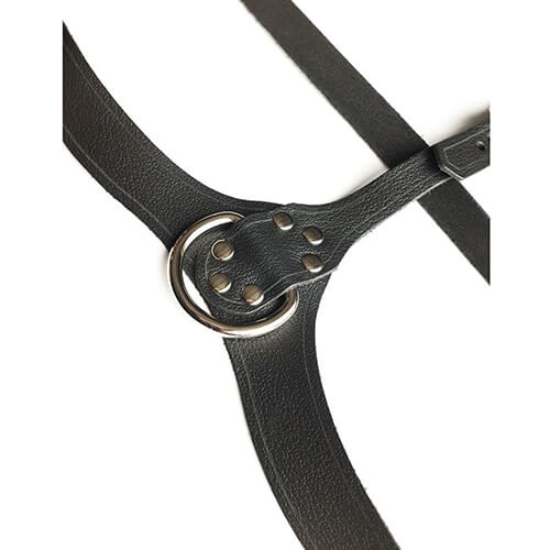 Under Bust Leather Harness