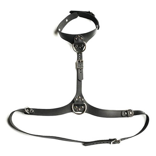 Leather Bust Harness