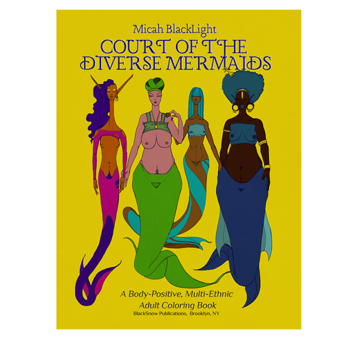 Court of the Diverse Mermaids Coloring Book
