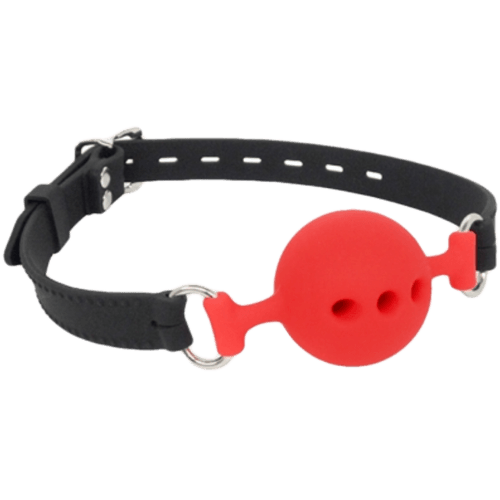 Breathable All Silicone Ball Gag