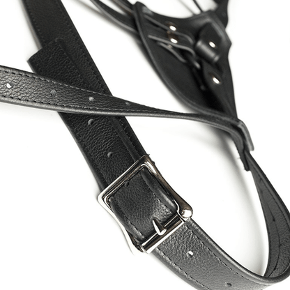 Full Curves Leather Strap-On Harness