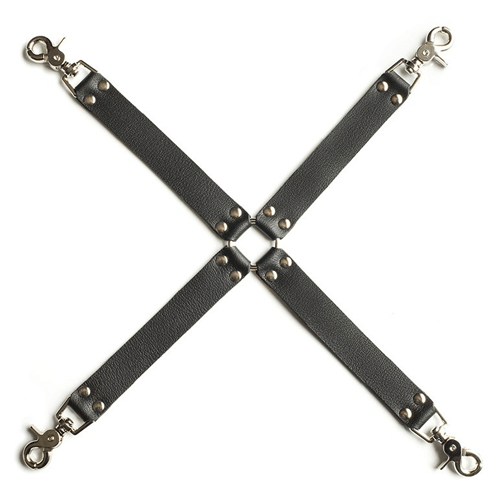 Leather Hog Tie X-Restraint