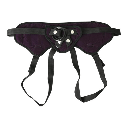 Purple Strap-On Harness