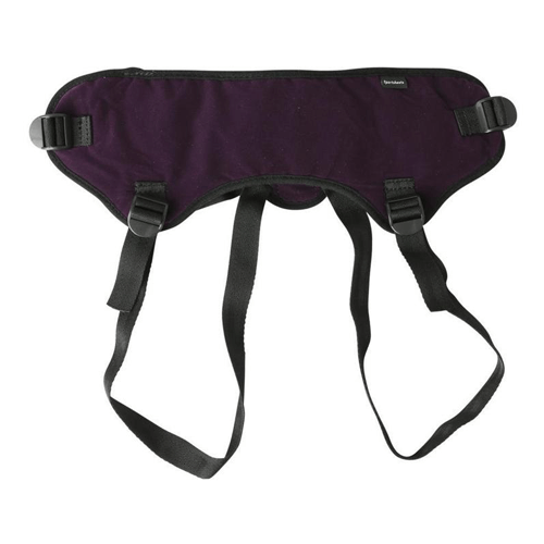 Purple Strap-On Harness