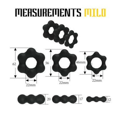 Milo 3 Ring Set