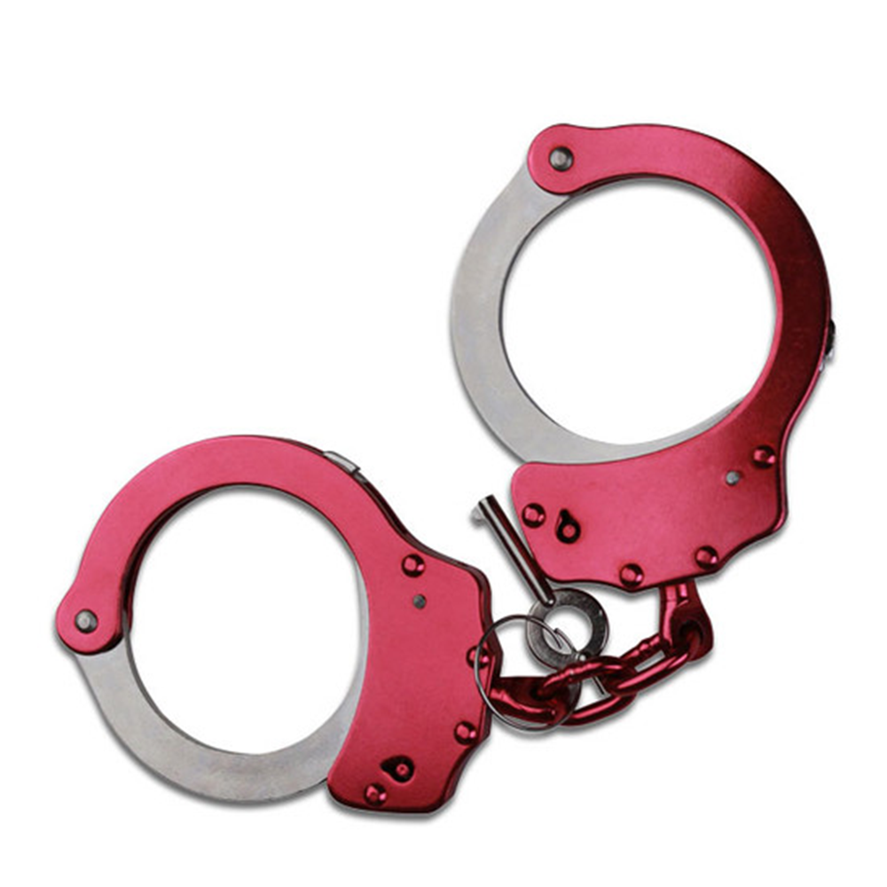 Double-Lock Nickle Handcuffs