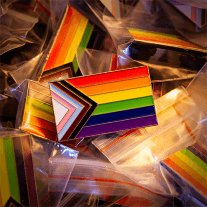 Inclusive Pride Flag Enamel Pin