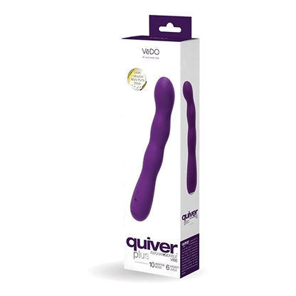 Quiver Plus Rechargeable Vibrator As You Like It Quiver Plus Rechargeable Vibrator As You Like It
