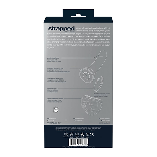 Strapped Vibrating Strap On Kit by VeDo