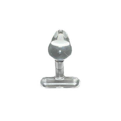 Clear Glass T-Handle Plug As You Like It Clear Glass T-Handle Plug As You Like It