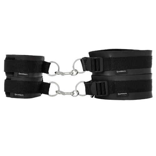 Thigh and Wrist Cuff Set by Sportsheets