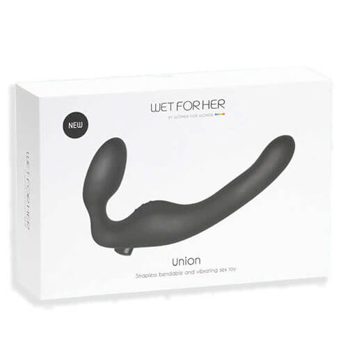 Union Vibrating Bendable Double Dildo