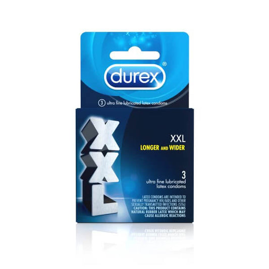 Durex XXL Longer and Wider Condoms