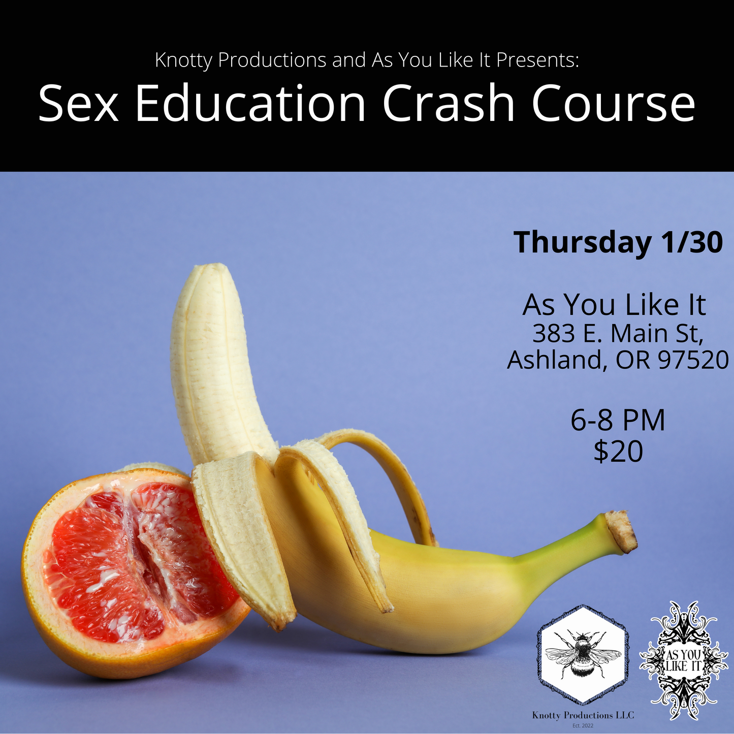 Sex Education Crash Course with Mx. Knotty - Ashland