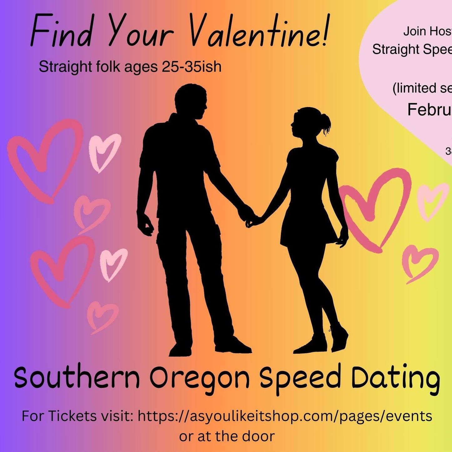 Speed Dating for Straight Relationships (~ ages 25-35) - Ashland